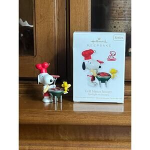 Snoopy Grill Master Snoopy and Woodstock Summer BBQ  Memorial/Independence Day